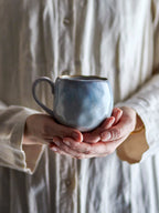 Estella - Lote de 6 Tazas - Azul - Gres