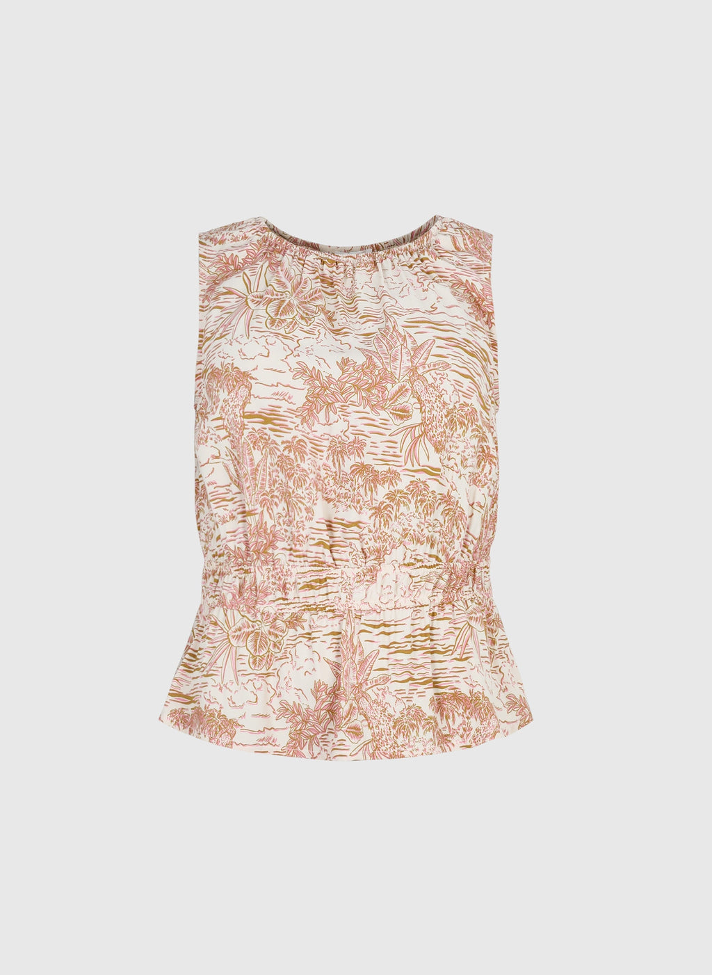 Top Kandel Josas Ocre