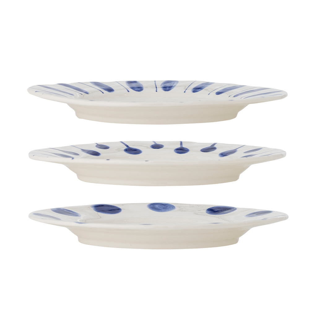 Linora - Plato - Azul - Gres