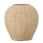 Taym - Jarrón Decorativo - Natural - Terracota
