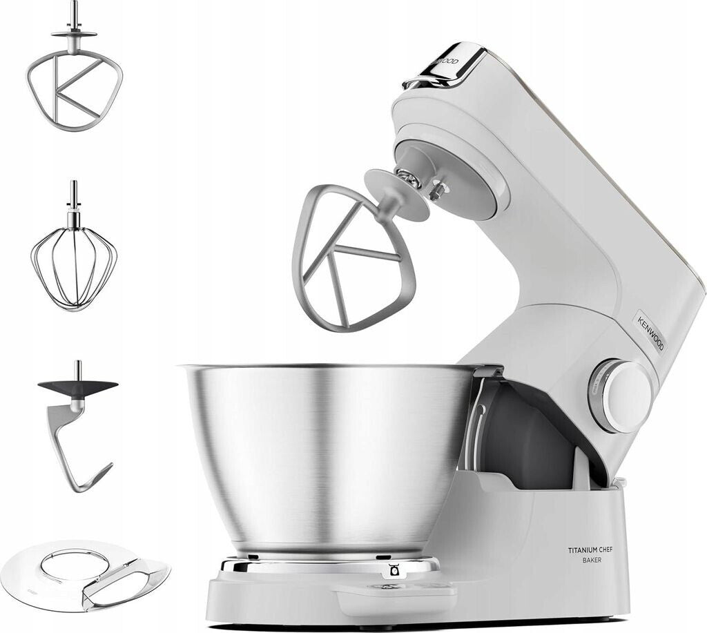 Robot Pâtissier - Titanium Chef Baker - 5L - Blanc