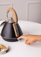 Kettle Retro - Hervidor Eléctrico - 1L - Negro