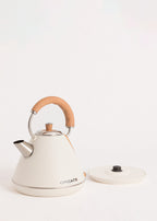 Kettle Retro - Bouilloire Électrique - 1,7L - Blanc Cassé