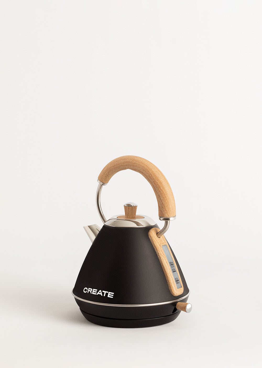 Kettle Retro - Hervidor Eléctrico - 1L - Negro