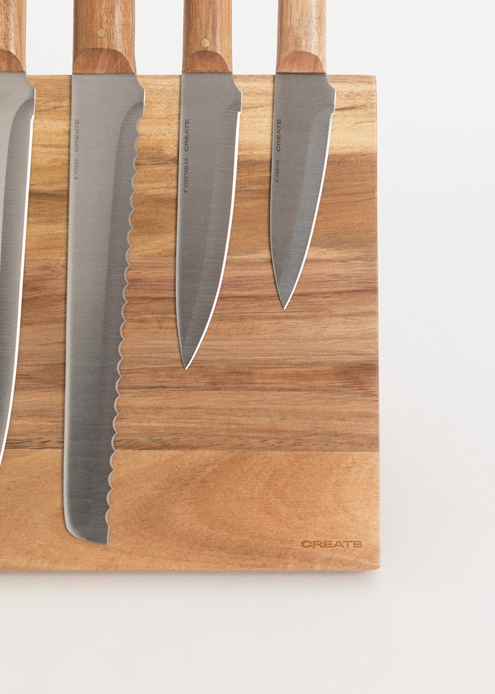 Kitchenware Essentials - Set De Couteaux De Cuisine Avec Aimant
