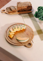 Kitchenware Essentials - Planche A Découper En Bois D’Acacia - Ronde