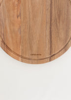 Kitchenware Essentials - Planche A Découper En Bois D’Acacia - Ronde