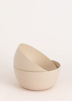 Kitchenware Outdoor Eco - Set of 2 Small Bowls for Outdoors - Sand