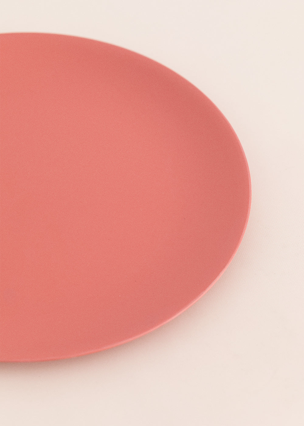 Kitchenware Outdoor Eco - Service of 4 Plates for Outdoors - Terracotta
