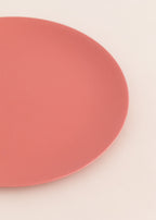 Kitchenware Outdoor Eco - Service of 4 Plates for Outdoors - Terracotta