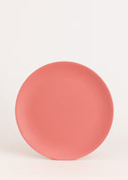 Kitchenware Outdoor Eco - Service of 4 Plates for Outdoors - Terracotta