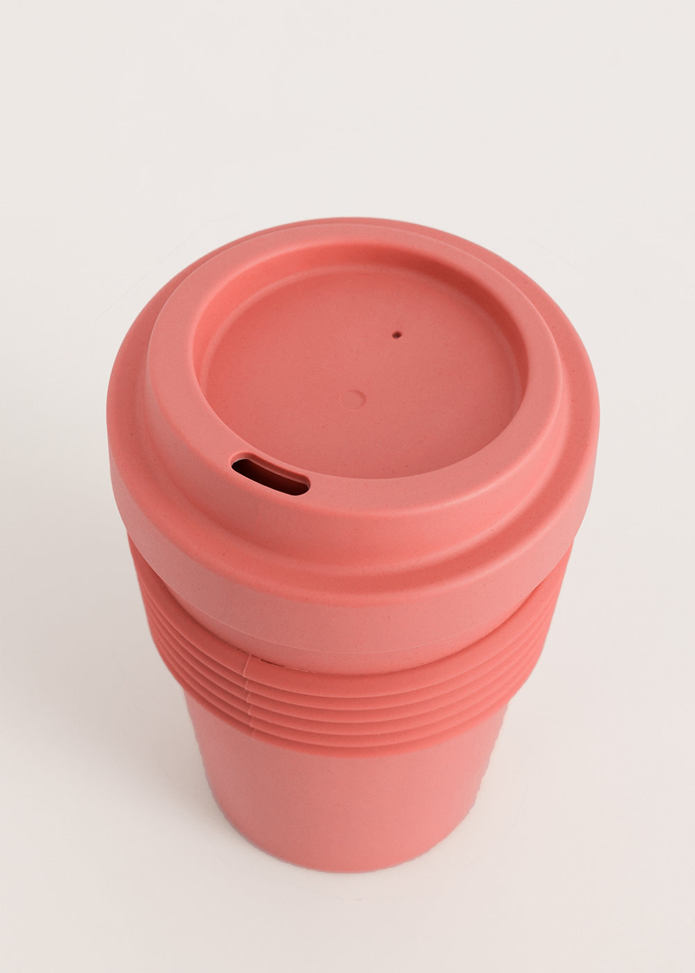 Kitchenware Outdoor Eco - Verre A Café Avec Couvercle En Matériel Recyclé - Terracotta