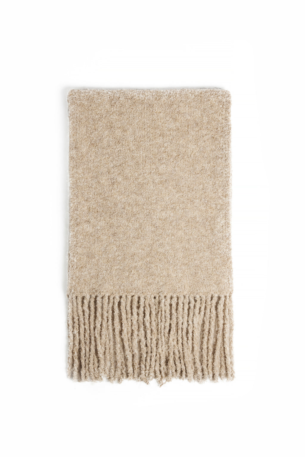 Knitted Scarf - Beige