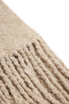 Knitted Scarf - Beige