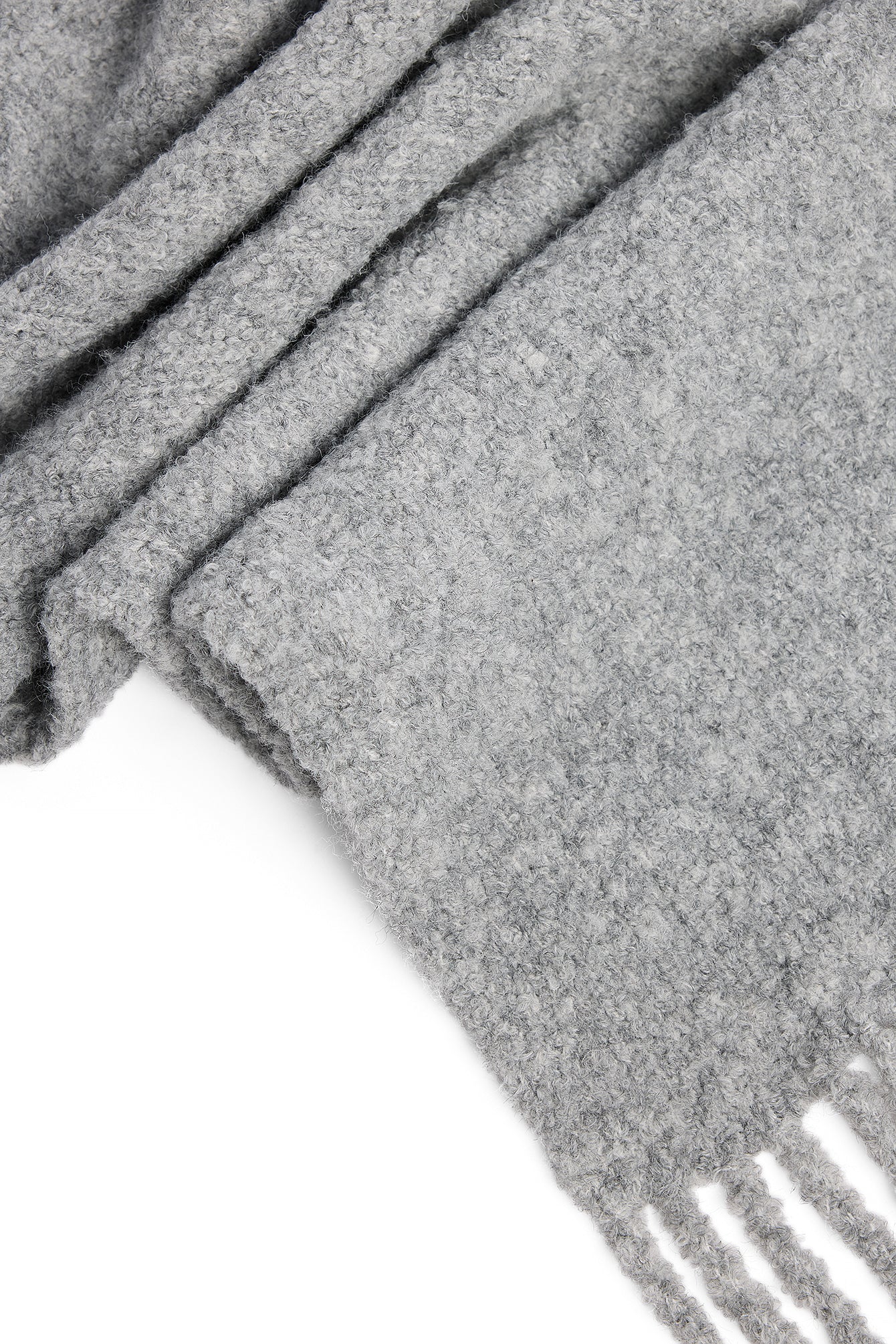 Sciarpa Knitted - Grigio