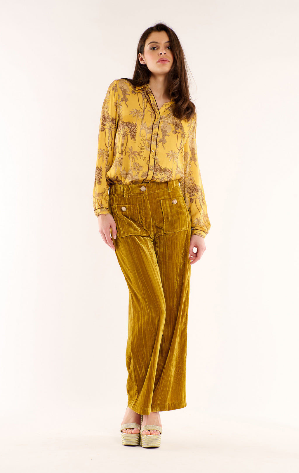 Pantalon Koffi - Ocre