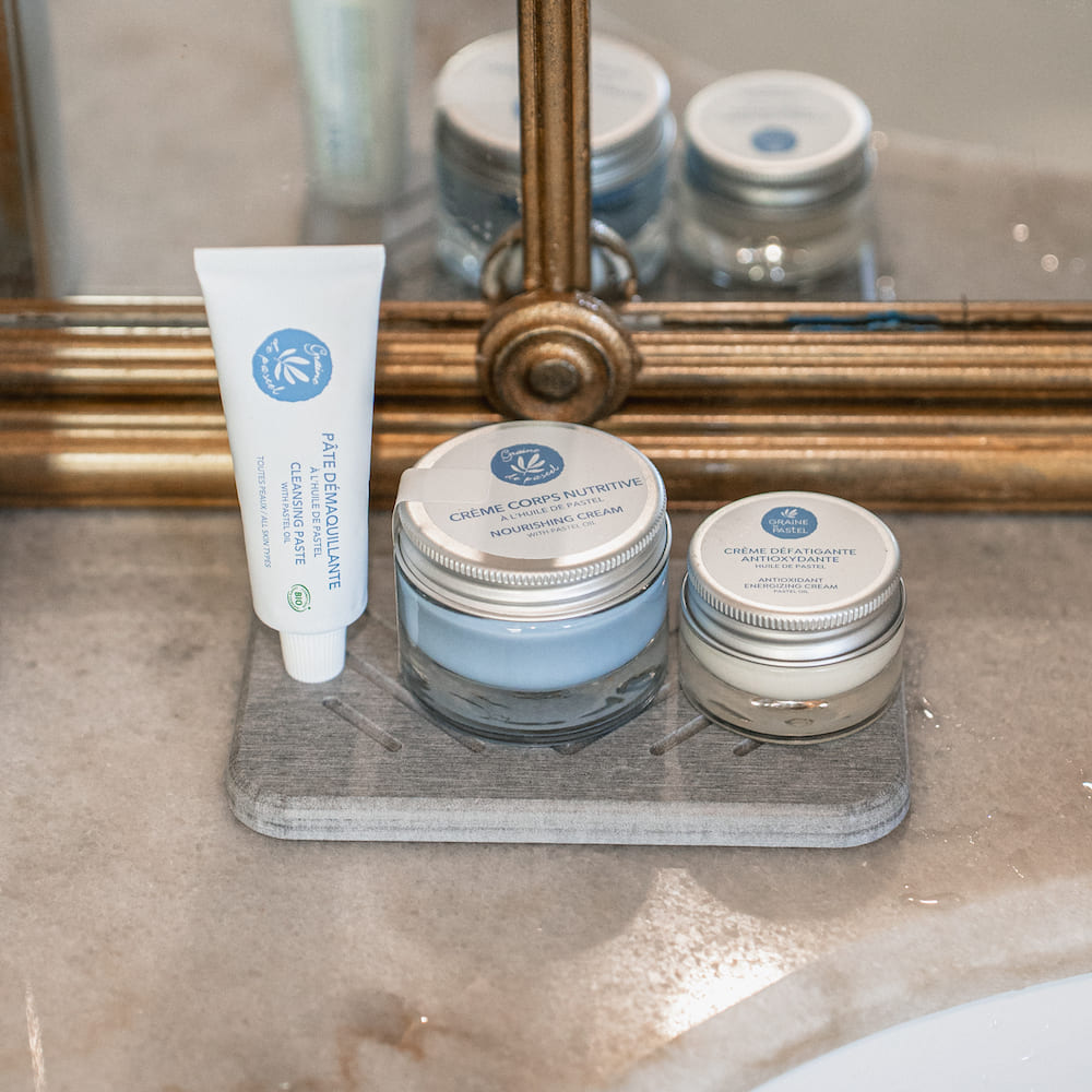 Salle De Bain - Porte-Savon En Pierre De Diatomite - 3 Coloris