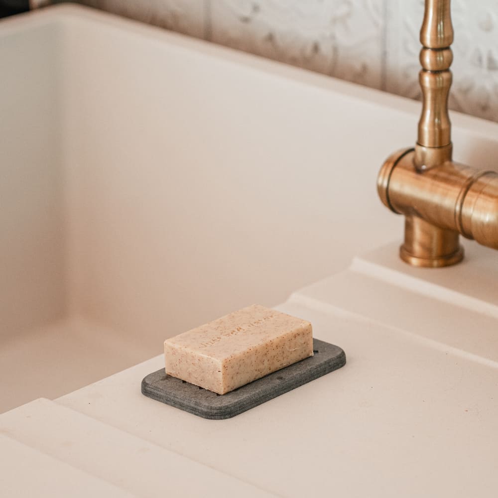 Salle De Bain - Porte-Savon En Pierre De Diatomite - 3 Coloris