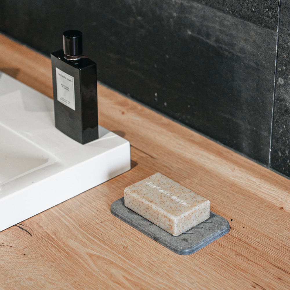 Salle De Bain - Porte-Savon En Pierre De Diatomite - 3 Coloris