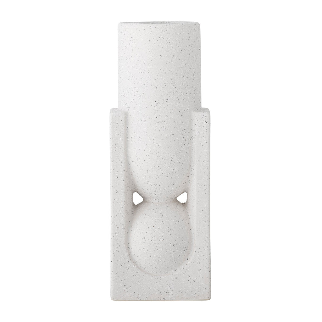 Salome - Lot de 2 Vases - Blanc - Grès