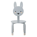 Marle - Lot de 2 Chaises - Gris - Mdf Fsc®100%