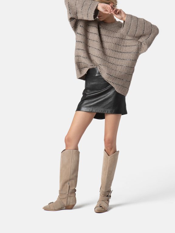 Freak Me Now Boots - Tan