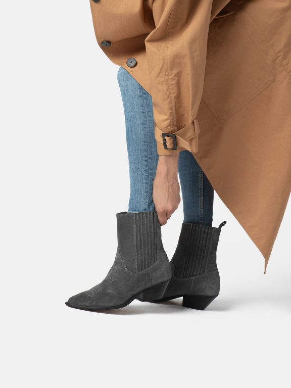 Botines Never Been Alone - Gris