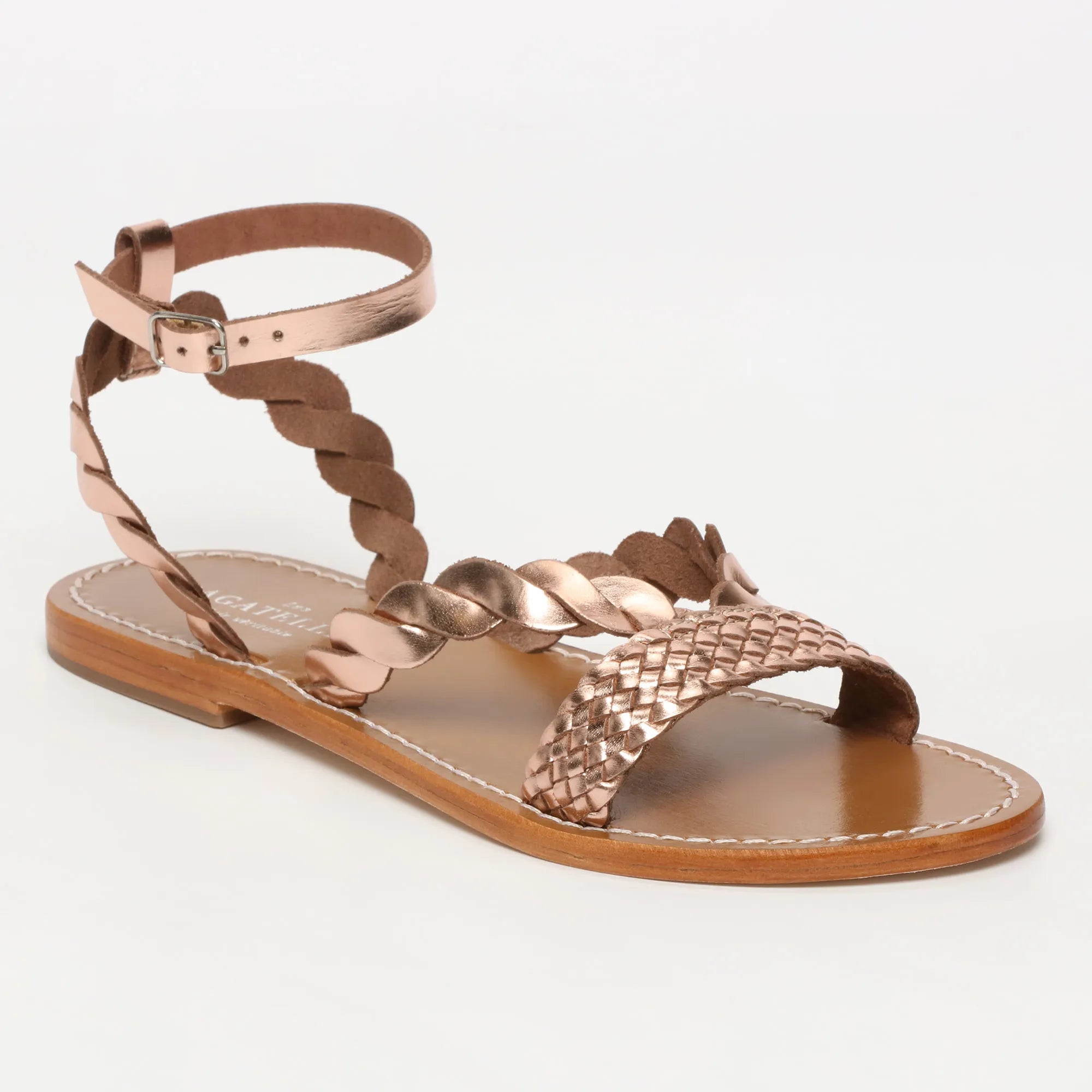 Sandalias Anita - Oro rosa