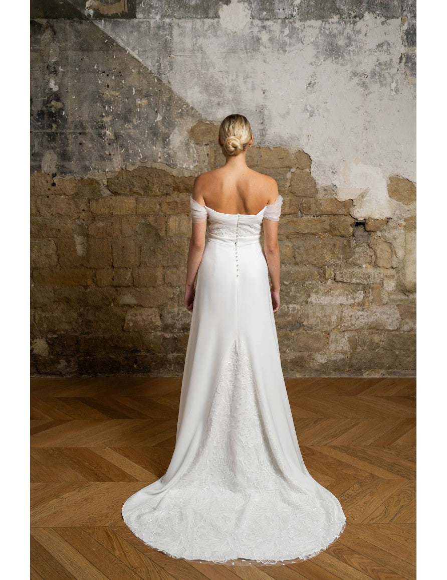 Ambre Maxi Dress - Silk White