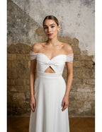 Ambre Maxi Dress - Silk White