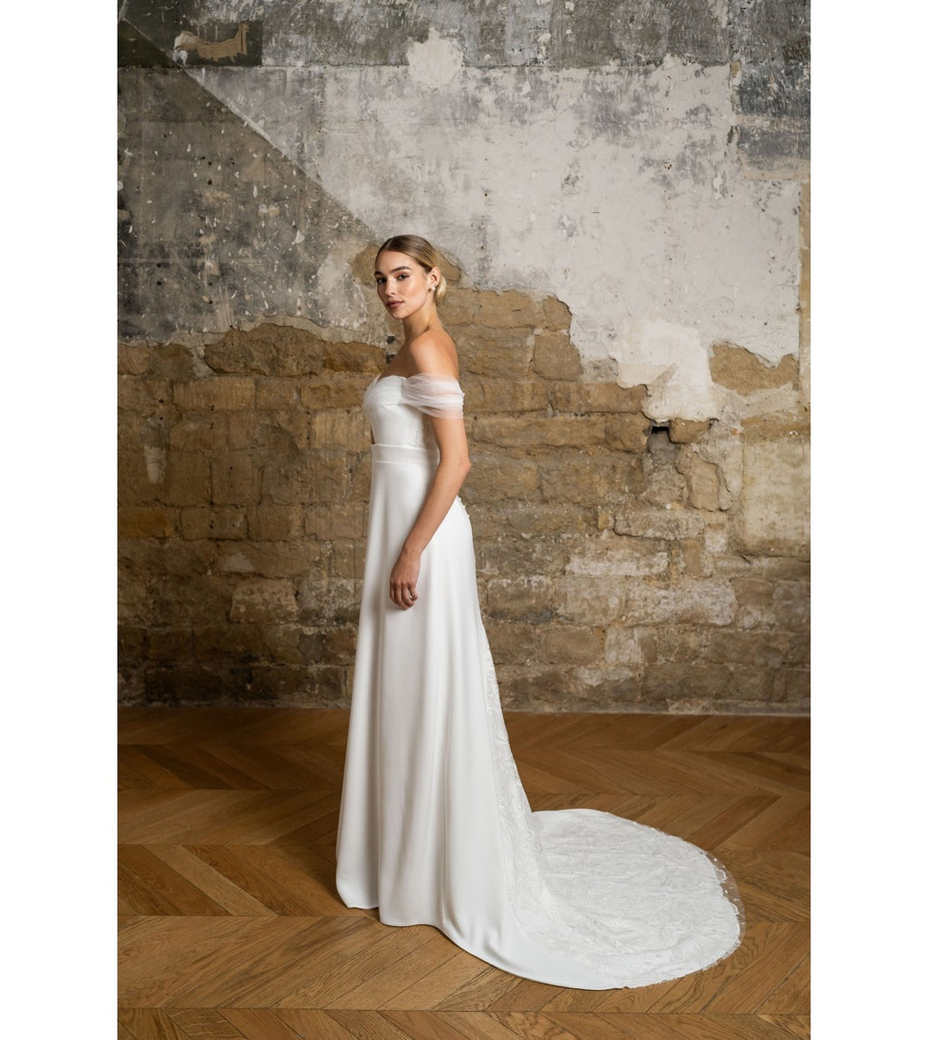 Ambre Maxi Dress - Silk White