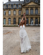 Brautkleid Marina – Seidenweiß