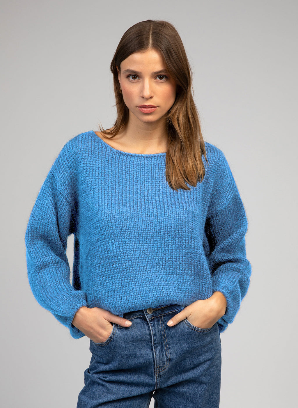 Niebieski sweter Labonita