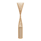 Huron - Lampadaire En Bambou Naturel