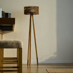 Eden - Lampadaire Solaire - Bois - Bois