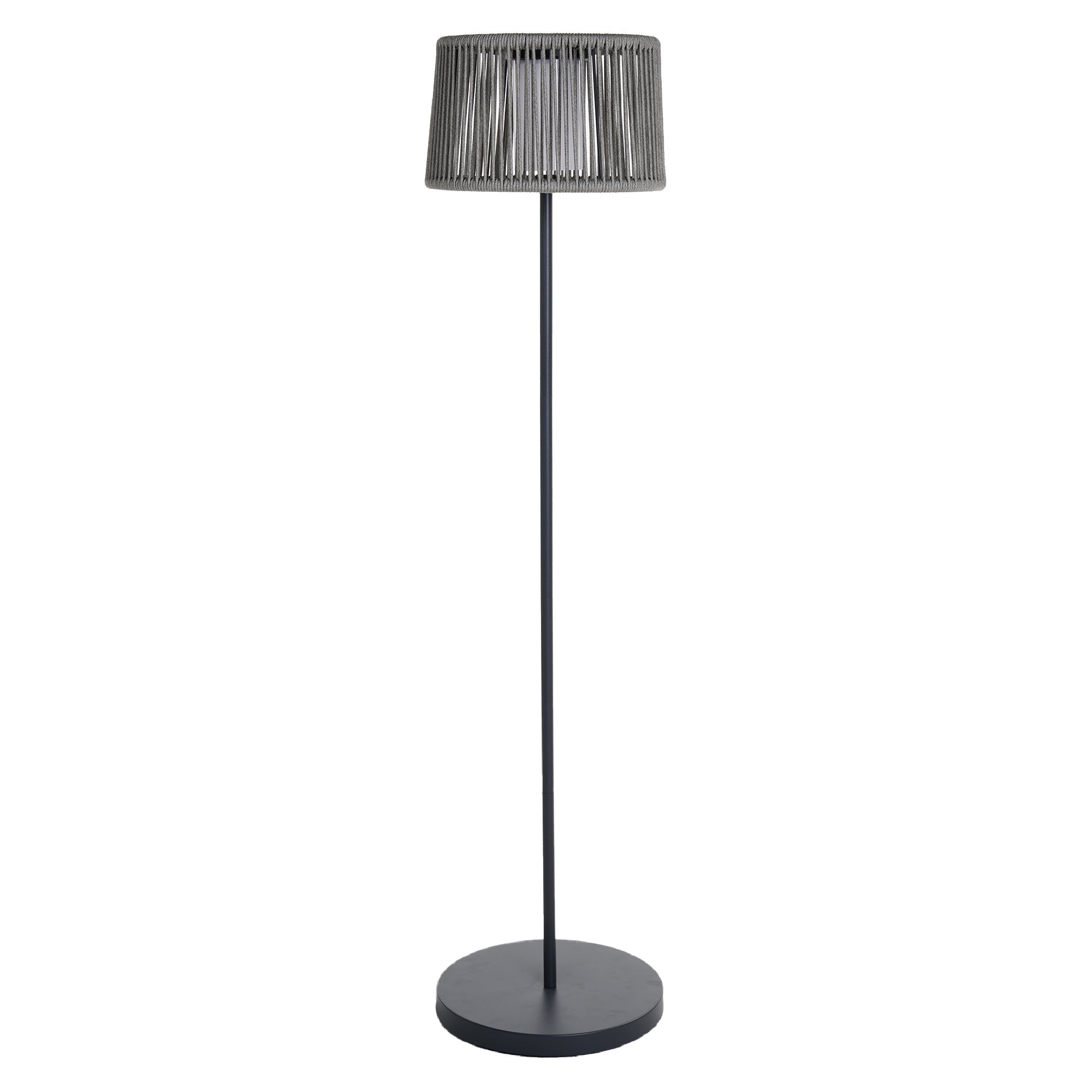 Soleo - Solar Floor Lamp - Steel - Gray
