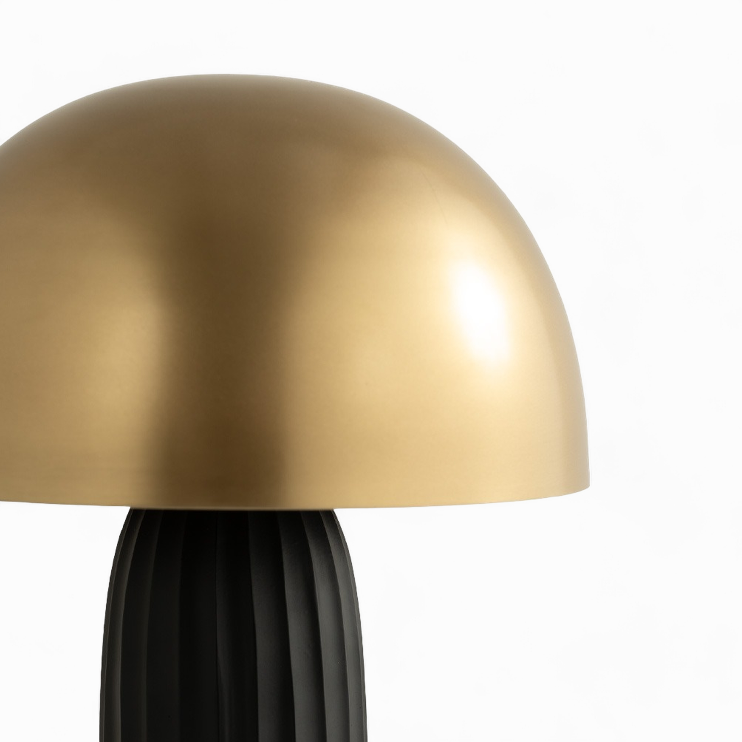 Joy - Lampe À Poser En Métal Noir Et Doré