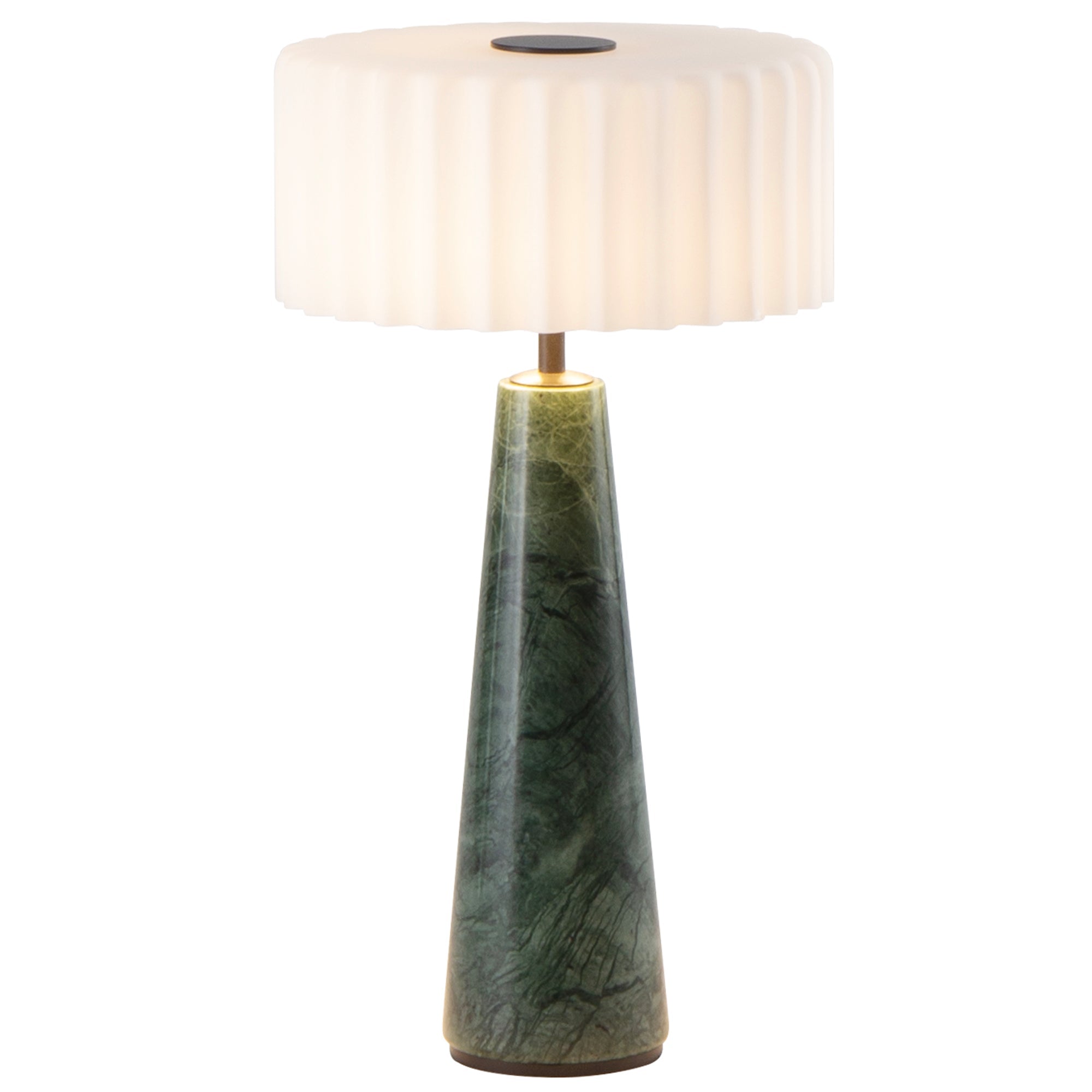 Blok - Wireless Table Lamp - Marble - Green