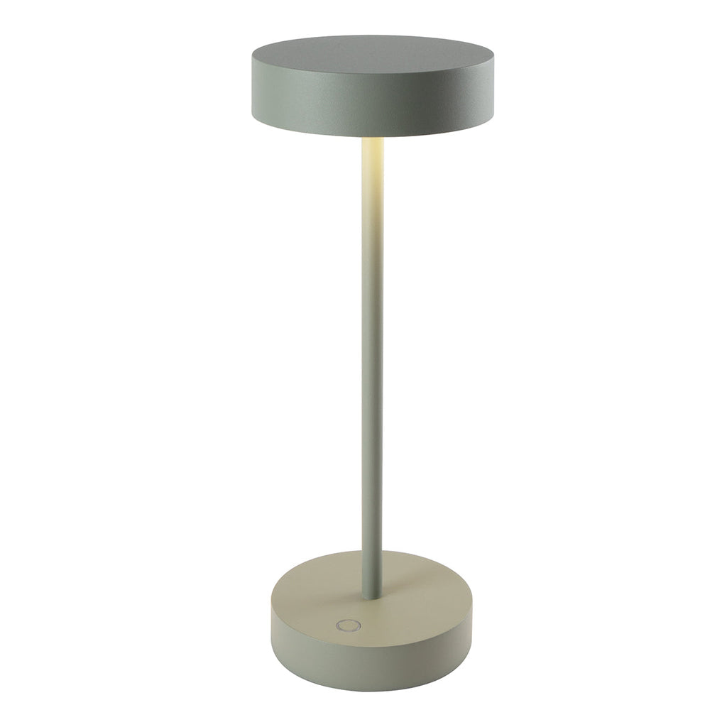 Sandy - Wireless Table Lamp - Aluminum - Green