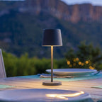 Kelly Mini - Wireless Table Lamp - Steel - Anthracite Gray