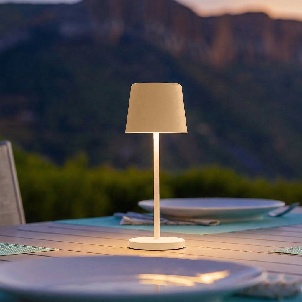Kelly Mini - Wireless Table Lamp - Steel - Beige