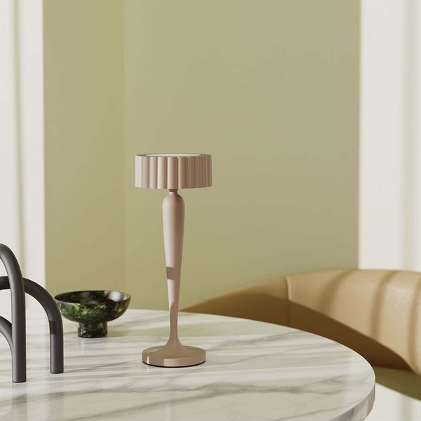 Twiggy - Wireless Table Lamp - Aluminum - Beige