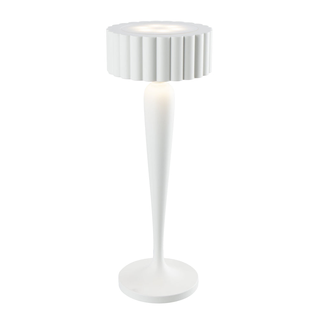 Twiggy - Wireless Table Lamp - Aluminum - White
