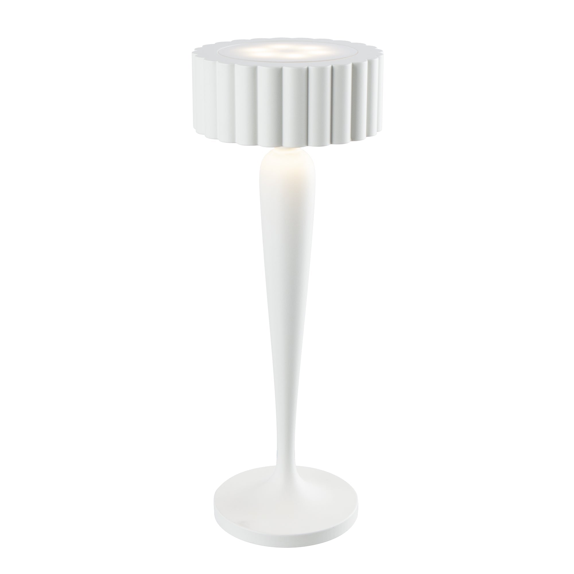 Twiggy - Wireless Table Lamp - Aluminum - White