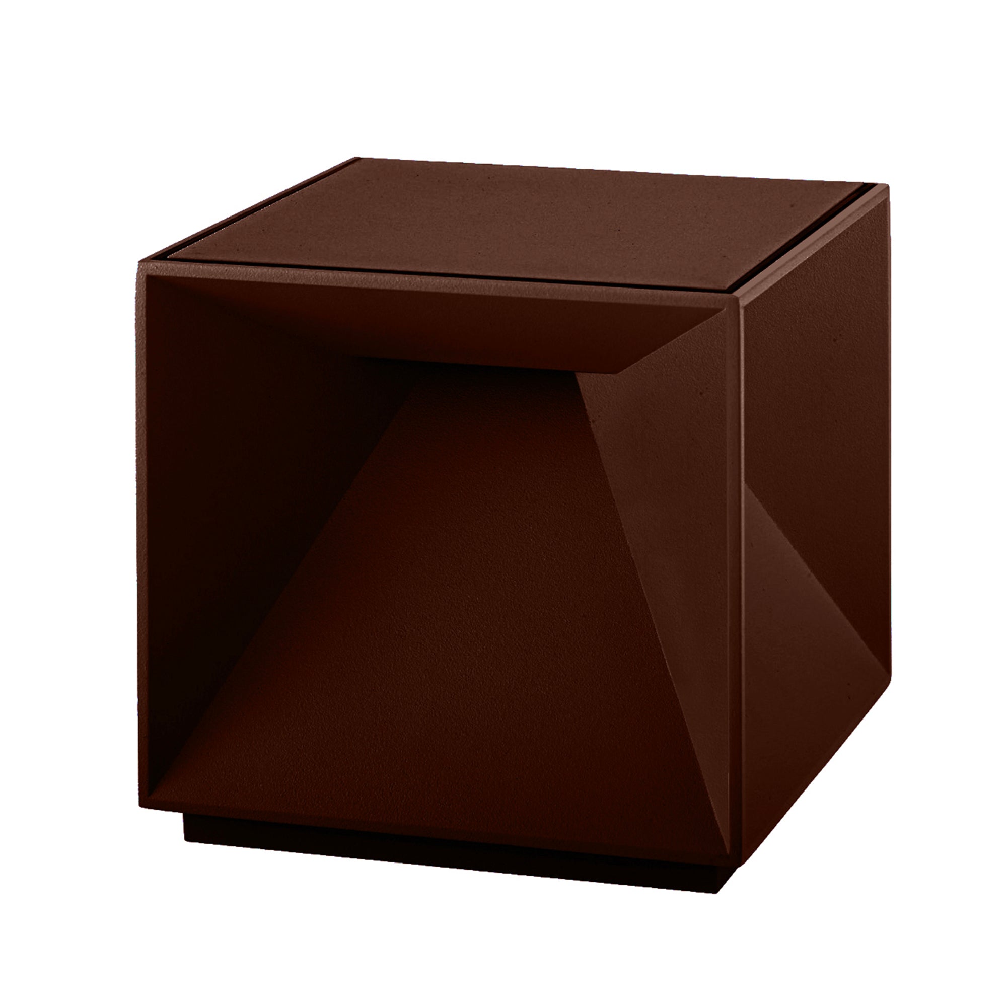 Cubox Mini - Wireless Bedside Lamp - Aluminum - Brown