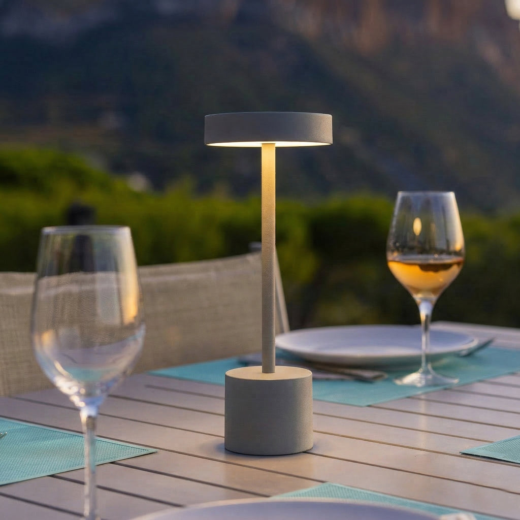 Roby - Wireless Table Lamp - Steel - Gray