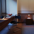 Albedo - Lampe De Chevet Sans Fil - Aluminium - Noir