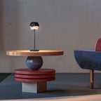 Stone - Wireless Table Lamp - Aluminum - Black