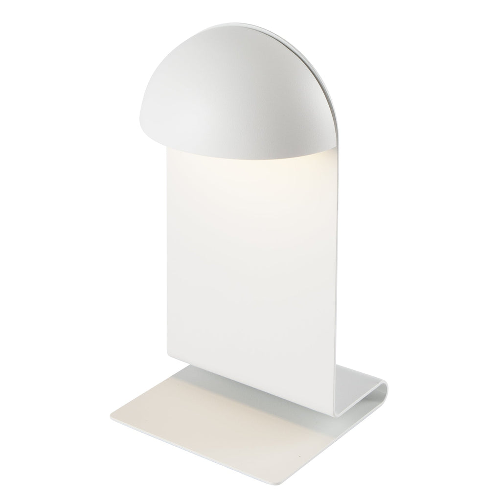 Midi - Lámpara de noche inalámbrica - Aluminio - Blanco