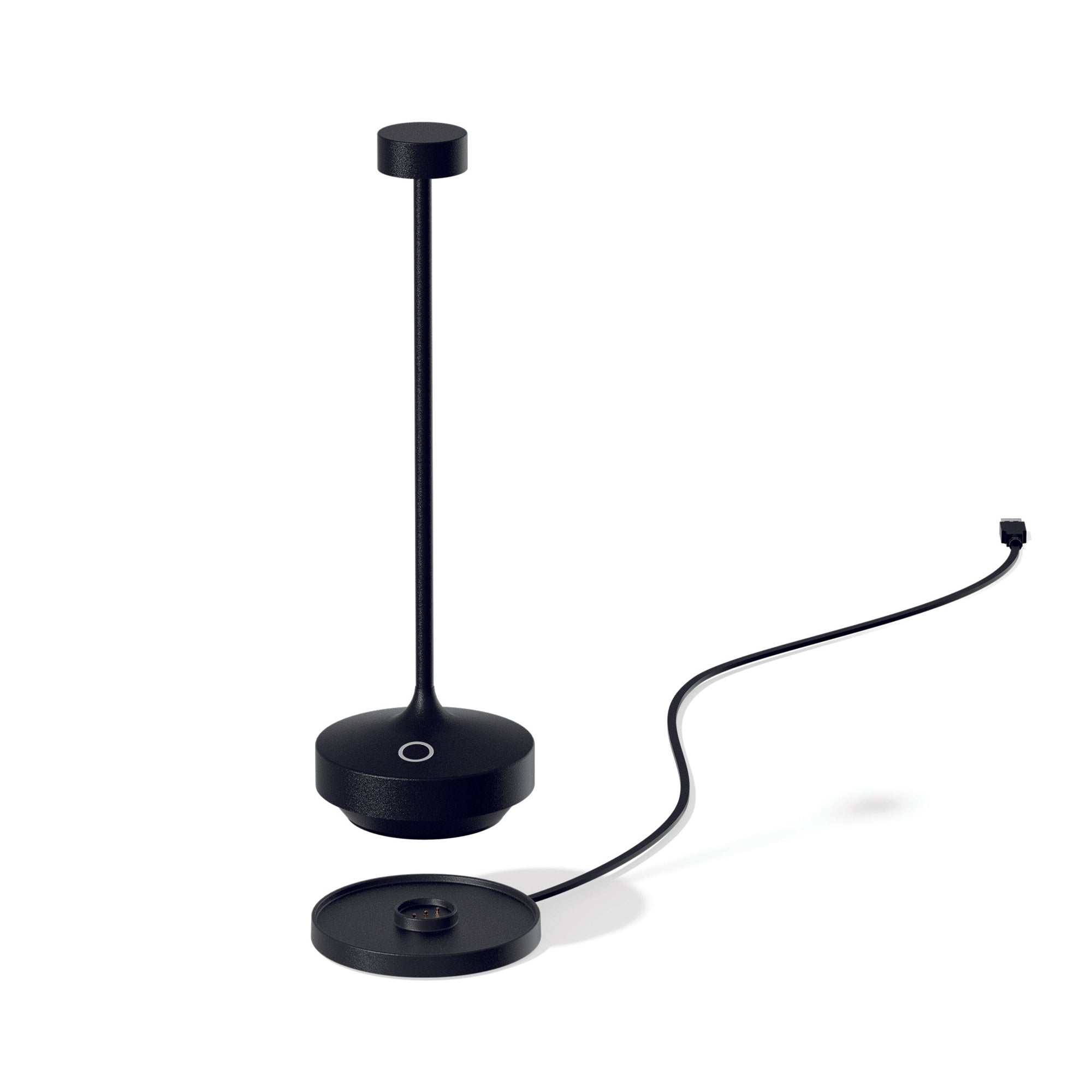 Ruby - Lámpara de mesa inalámbrica - Acero - Negro